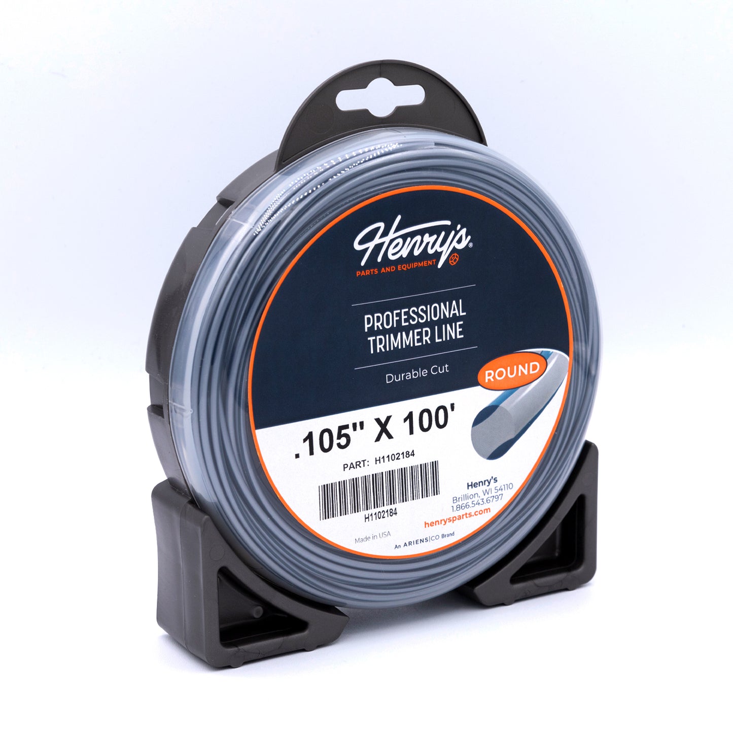 HENRY'S STRING TRIMMER LINE ROUND .105 IN X 100 FT MEDIUM DONUT   H1102184