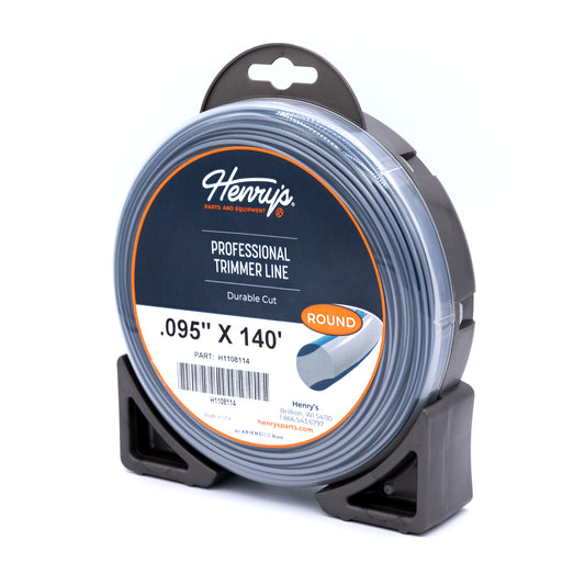 HENRY'S STRING TRIMMER LINE ROUND .095 IN X 140 FT MEDIUM DONUT   H1108114