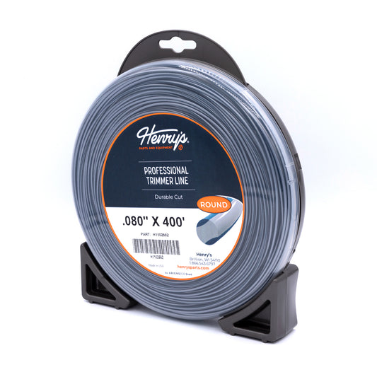 HENRY'S STRING TRIMMER LINE ROUND .080 IN X 400 FT LARGE DONUT   H1102662