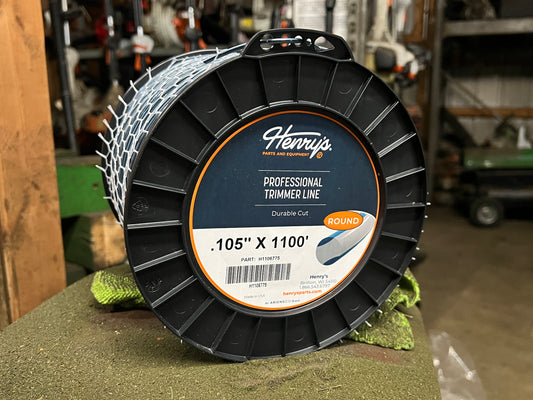 HENRY'S STRING TRIMMER LINE ROUND .105 IN X 1100 FT 5 LB SPOOL H1106775