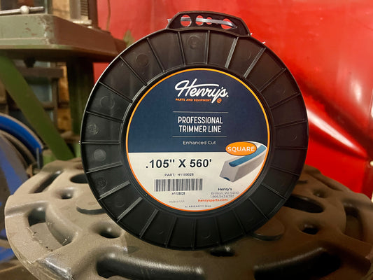 HENRY'S STRING TRIMMER LINE SQUARE .105 IN X 560 FT 3 LB SPOOL H1109028